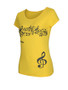 Casual Music Score Printed Round Neck Short Sleeve T-Shirt