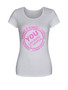 Casual Letters Printed Round Neck Short Sleeve T-Shirt