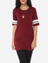 Casual Exquisite Round Neck Short-sleeve-t-shirt