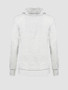 Casual Cowl Neck Decorative Button Plain Hoodie