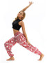 Floral Printed Elastic Waist Casual Pants