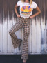 Vintage Bell-bottoms Casual Pants