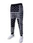 Casual Paisley Tribal Printed Drawstring Slim-Leg Men's Casual Pant