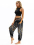 2 Colors Elastic Waist Wide Leg Casual Pants