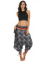 5 Colors Elastic Waist Wide Leg Casual Pants