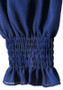 Sapphire Blue Drawstring Pleated Drawstring Waist High Waisted Nine's Pants