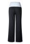 Black Drawstring Waist Oversize High Waisted Casual Straight-Leg Long Pants