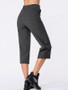 Casual Slit Pocket Plain Wide-Leg High-Rise Casual Pant