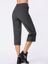 Casual Slit Pocket Plain Wide-Leg High-Rise Casual Pant