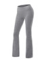 Casual Plain Straight Mid-Rise Casual Pant