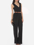 Casual Plain Charming Jumpsuits