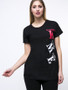 Casual Trendy Style Letters Printed Plus Size T-Shirt
