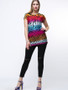 Casual Colorful Animal Printed Round Neck Plus Size T-Shirt