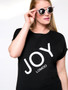 Casual Trendy Letters Printed Plus Size T-Shirt