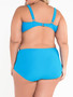 Casual Simple Style Plain Plus Size Swimwear