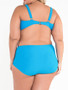 Casual Simple Style Plain Plus Size Swimwear