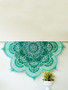 Bohemia Lotus Pattern Shawl Beach Mat Yoga Mat