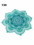 Bohemia Lotus Pattern Shawl Beach Mat Yoga Mat