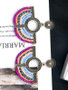 Bohemia 3 Colors Fan-shaped Earrings Accessories