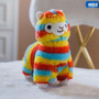 Rainbow Alpaca Plush Toy