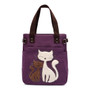 Casual Women Casual Cute Cat  Large Capacity Canvas Handbag Shoulder Bag Totes