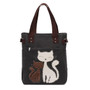 Casual Women Casual Cute Cat  Large Capacity Canvas Handbag Shoulder Bag Totes