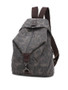 Casual Men Women Multifunction Retro Canvas Large Capacity Durable Backpack