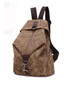 Casual Men Women Multifunction Retro Canvas Large Capacity Durable Backpack