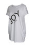 Casual Simple Stylish Letters Short Sleeve T-Shirt