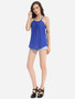 Casual Plain Classical Spaghetti Strap Sleeveless-t-shirt