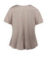 Casual Basic Round Neck Plain Short Sleeve T-Shirt