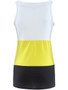 Casual Round Neck Color Block Striped Sleeveless T-Shirt