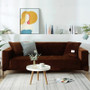 Plush Velvet Sofa Slipcover for L-Shaped & Sectional Sofas