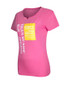 Casual Lovely Color Block Letters Short Sleeve T-Shirt