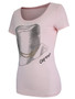 Casual Rivet Hat Printed Short Sleeve T-Shirt