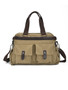 Casual Men Canvas Outdoor Casual Shoulder Crossbody Bag