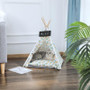 Portable Cat Teepee with Soft Cat Bed Collection