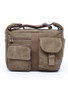 Casual Men Canvas Messenger Shoulder Crossbody Bag