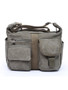 Casual Men Canvas Messenger Shoulder Crossbody Bag