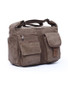 Casual Men Canvas Messenger Shoulder Crossbody Bag