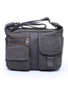 Casual Men Canvas Messenger Shoulder Crossbody Bag