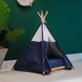 Large Dog Teepee with Removable Dog Bed Cushion