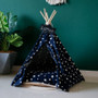 Large Dog Teepee with Removable Dog Bed Cushion