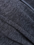 Hooded Warm Drawstring Pocket Plain Fleece Lined Bodycon Dress