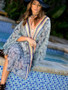 Plus Size Loose Chiffon Beach Cover-ups