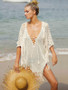 Knitting Tasseled Cover-Ups Swimwear