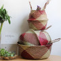 Natural Seagrass Storage & Planter Baskets