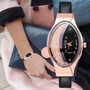 Oval Shaped, Analog Display, Luxury, Wrist Watch for Ladies: Hutzell