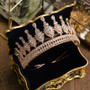Crowns AAA CZ Copper Zircon Wedding Hair Jewelry Tiara
