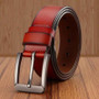 Pin Buckle Genuine Leather Luxury Strap Vintage Male Belts